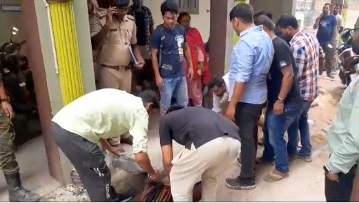 होम्योपैथी छात्र का शव मिलने से हड़कंप, जांच में जुटी पुलिस